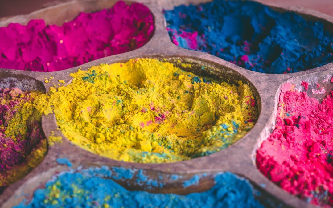 yellow paint